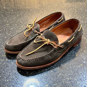 Rancourt Suede Loafers/Boat Shoes. Size 10D